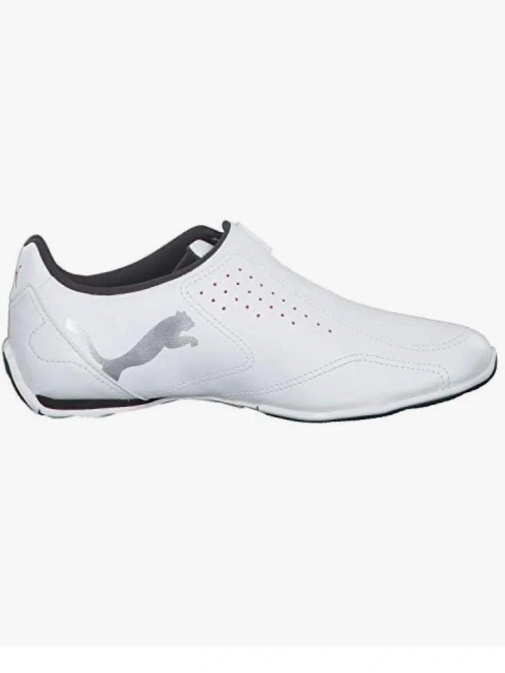 PUMA REDON MOVE MENS SNEAKERS RARE COLORWAY WHITE WHITE/BLACK/RED NEW Sz10.5